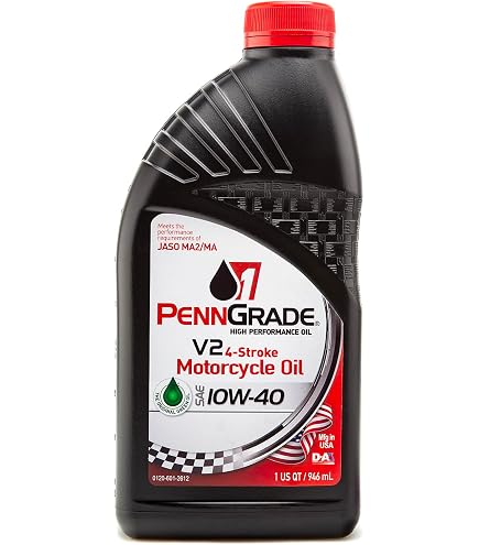 Amazon.com: PENN GRADE 71566 1 V2 4-Stroke Motorcycle Oil SAE 10W