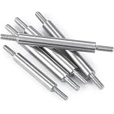 Zolikar RC Stainless Steel Suspension Links Chassis Linkage Set | For Kyosho Mini Z 4x4 1/18 Scale Jimny 1/24 Scale Wrangler