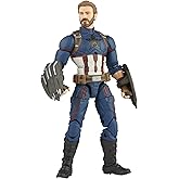Marvel Hasbro Avengers Infinity Hasbro Legends Series, 15 cm Captain America Action Figure, Premium Design, Includes 5 Accessories, Multi-Colour, F01855L0