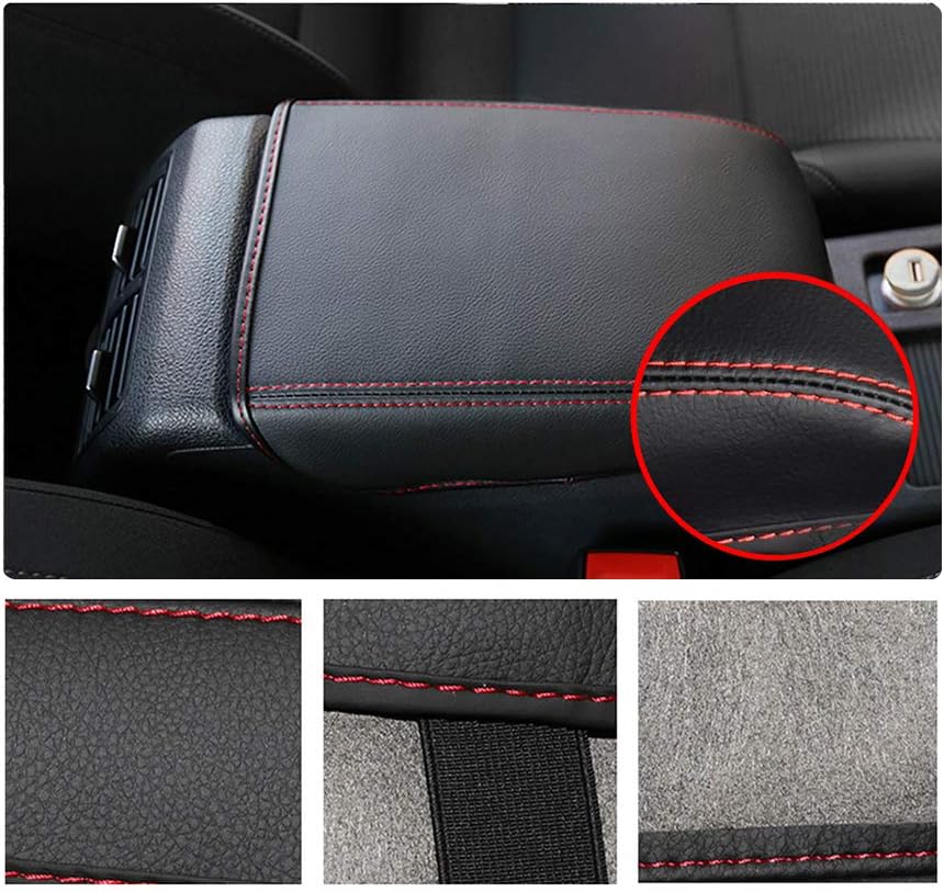 YEE PIN Armrest Cover Compatible with Golf 7 MK7 7.5 2013-2019, Centre Armrest Cover, Leather Protective Case - Image 4