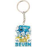 TOTEVOL Funny Six Seven Keychain