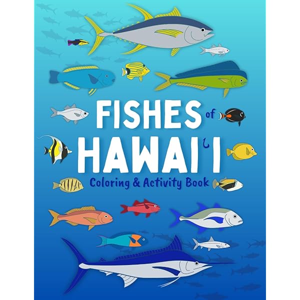 Fishes of Hawaii Coloring Book: Susan Kelly, Thomas Kelly