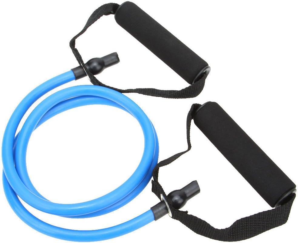 Pafei Exercise Resistance Bands Yoga Tension Rope Workout Exercise Band with Comfort Handles for Home,Gym Fitness Training