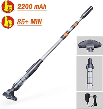 Tacklife Rechargeable Pond Vacuum Cleaner