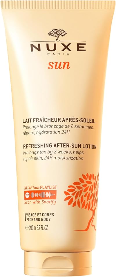 Nuxe Sun Refreshing After-Sun Lotion 200ml | Soothing Moisturiser, Repairs