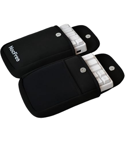 NocFree Lite 分割キーボード 付属品あり 持ち運びケースあり