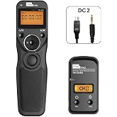 Wireless Remote Shutter Compatible for Nikon, Pixel TW-283 DC2 Wireless Shutter Release Remote Control Compatible for Nikon Z7 Z7II Z6 Z6II Z6III Df D90 D7500 D3300 D3100 D3200 D5000 D5500 D7200 D7000