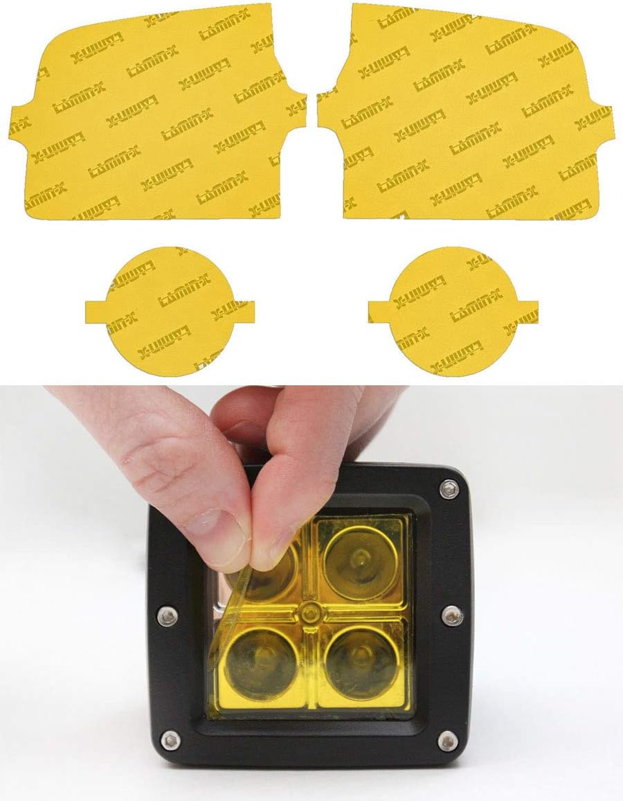 compare honda ridgeline on Amazon Com Lamin X Custom Fit Yellow Fog Light Covers For Honda Ridgeline 17 20 Automotive