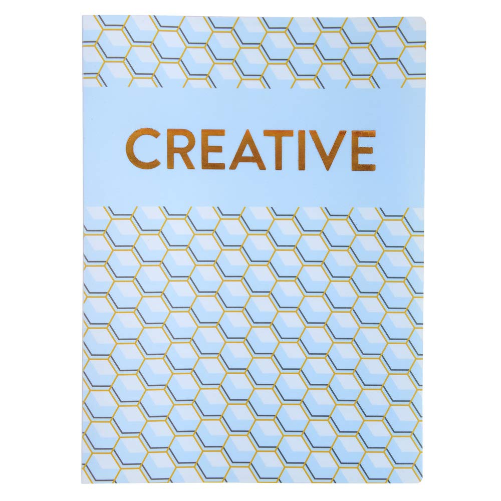 Exacompta - Ref 85230E - Copper Time Display Book - 240 x 320mm in Size, Suitable for A4 Documents, 40 Pockets, 80 Viewing Pages - Assorted Designs (Pack of 12)