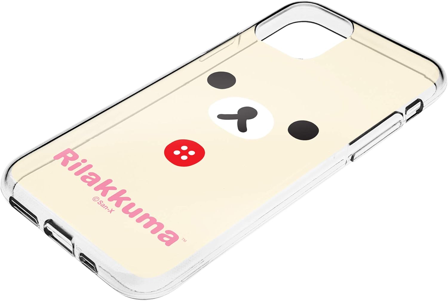 Amazon Com Compatible With Iphone 12 Mini Case 5 4inch Rilakkuma Clear Tpu Cute Soft Jelly Cover Face Korilakkuma