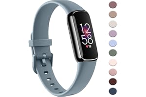 AK Sport Band Compatible with Fitbit Luxe Bands for Women Men, Soft Silicone Replacement Sport Straps Wristbands for Fitbit Luxe Fitness and Wellness Tracker