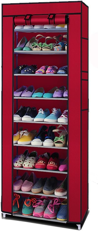 Best Red Hanging Shoe Rack