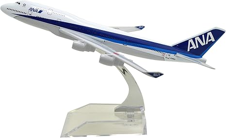 Amazon Com Tang Dynasty Tm 1 400 16cm 47 400 Ana Airlines Metal Airplane Model Plane Toy Plane Model Home Kitchen