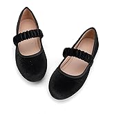 Wxiaoduu Girls Toddler Dress Shoes Ballet Mary Jane Flats for Baby Little Kids Girl