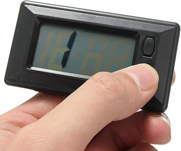 LCD Car Dashboard Watch with Ultra Slim Digital Display with Calendar