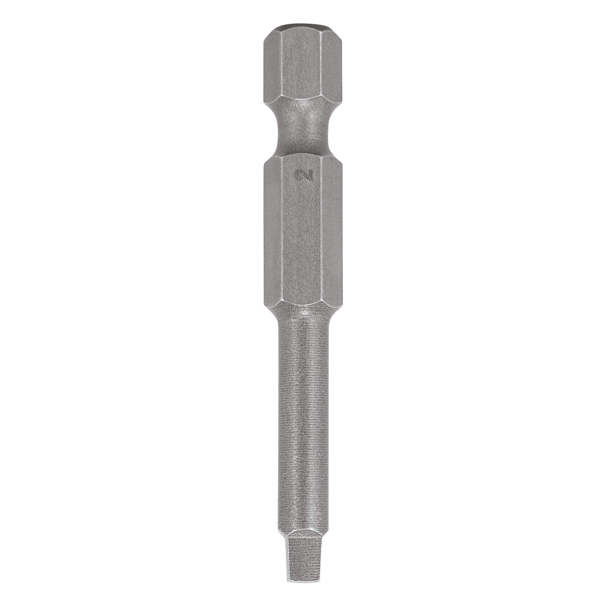 Trend Snappy 3-Piece No.2 Robertson Square Drive Screwdriver Bits, 50mm Length, Quick Chuck Compatible, SNAP/SQ/2