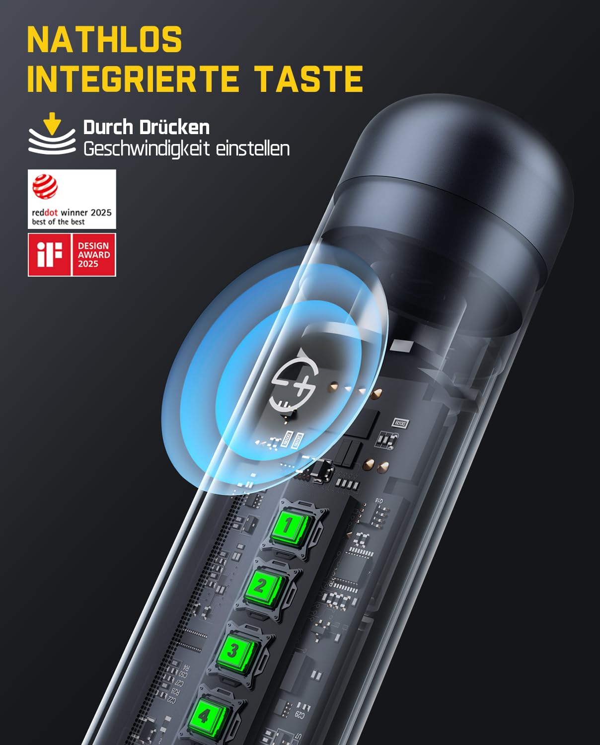 Fanttik F2 Master Mini Akku-Multifunktionswerkzeug, NeoPulse Motor 6