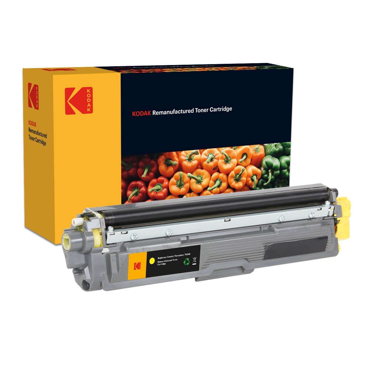 Kodak Supplies 185B024504 Suitable for Brother HL3170 Toner Yellow Compatible to TN245Y 2200 Pages