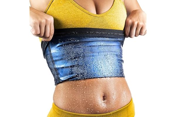Sweat Shaper Waist trim for women, men, waist trainer sauna belt, neoprene free waist binder sauna Slimming Sweat exercise sh