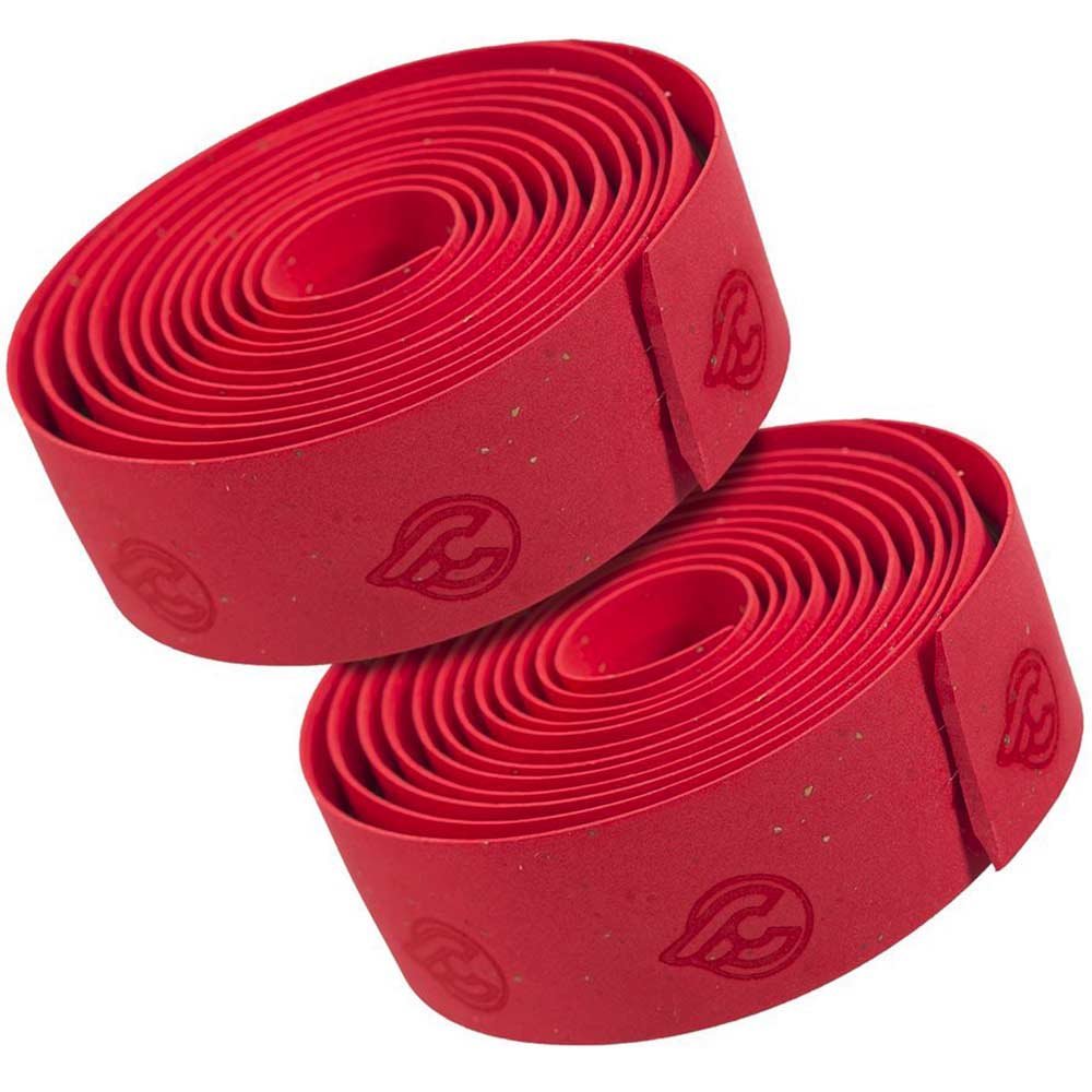 Cinelli Original Cork Handlebar Tape & Plugs, Red