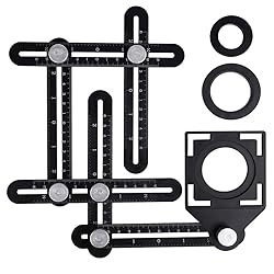 Aluminum Alloy Multi-Function six-fold Ruler Angle