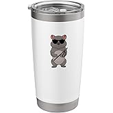 Funny Wombat Wearing Sunglasses Spearfishing Stainless Steel Insulated Tumbler