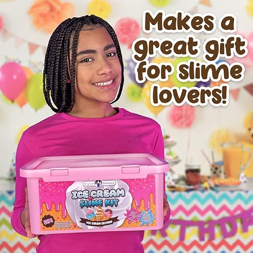 Original Stationery Kit De Fabrication De Slime Pour Faire Du Slime Croquant Neon Floam Gelee Complements Scintillants Kits De Slime Pour Filles