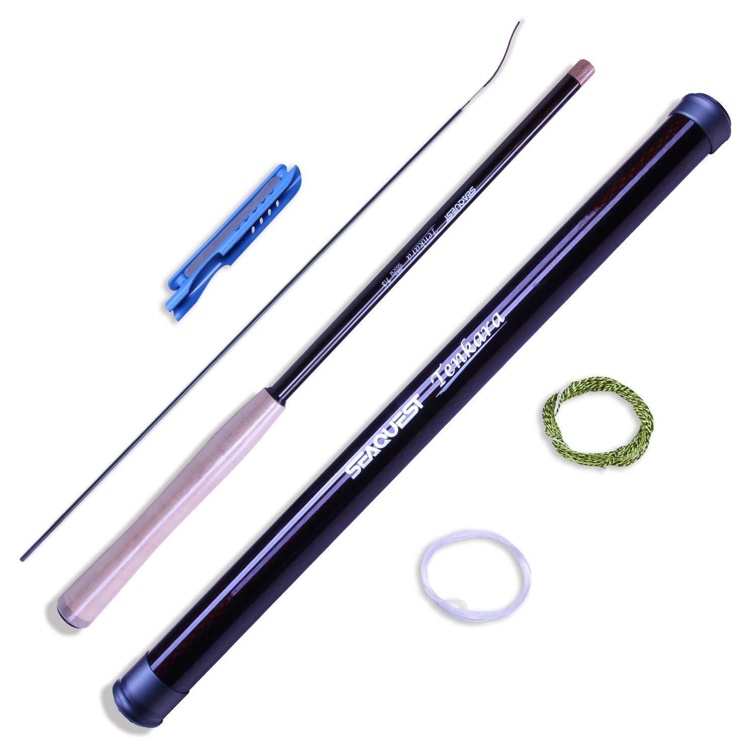 SeaQuest Tenkara rod 12Ft 7:3 TG Kit 1 Fishing Rod