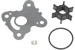 MARKGOO 06192-ZW9-A30 Water Pump Impeller Repair Kit for Honda Outboard 8 9.9 10 15 20 HP BF10 BFP10 BF15 BFP15 BF20 BFP20 Mo