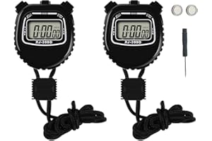 Digital Stopwatch Timers Sports Stopwatch,Simple Operation,Easy to Get Started,Stop Watch with Countdown Timer Alarm , Large 