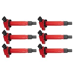 TRQ Ignition Coil Set Compatible with 2003-2009