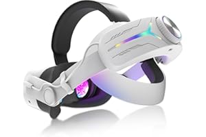 Orzero Head Strap Accessories Compatible for Quest 3S with Extended 12000mah Battery Pack, PD Fast Charging 9V 2A Extended Ga