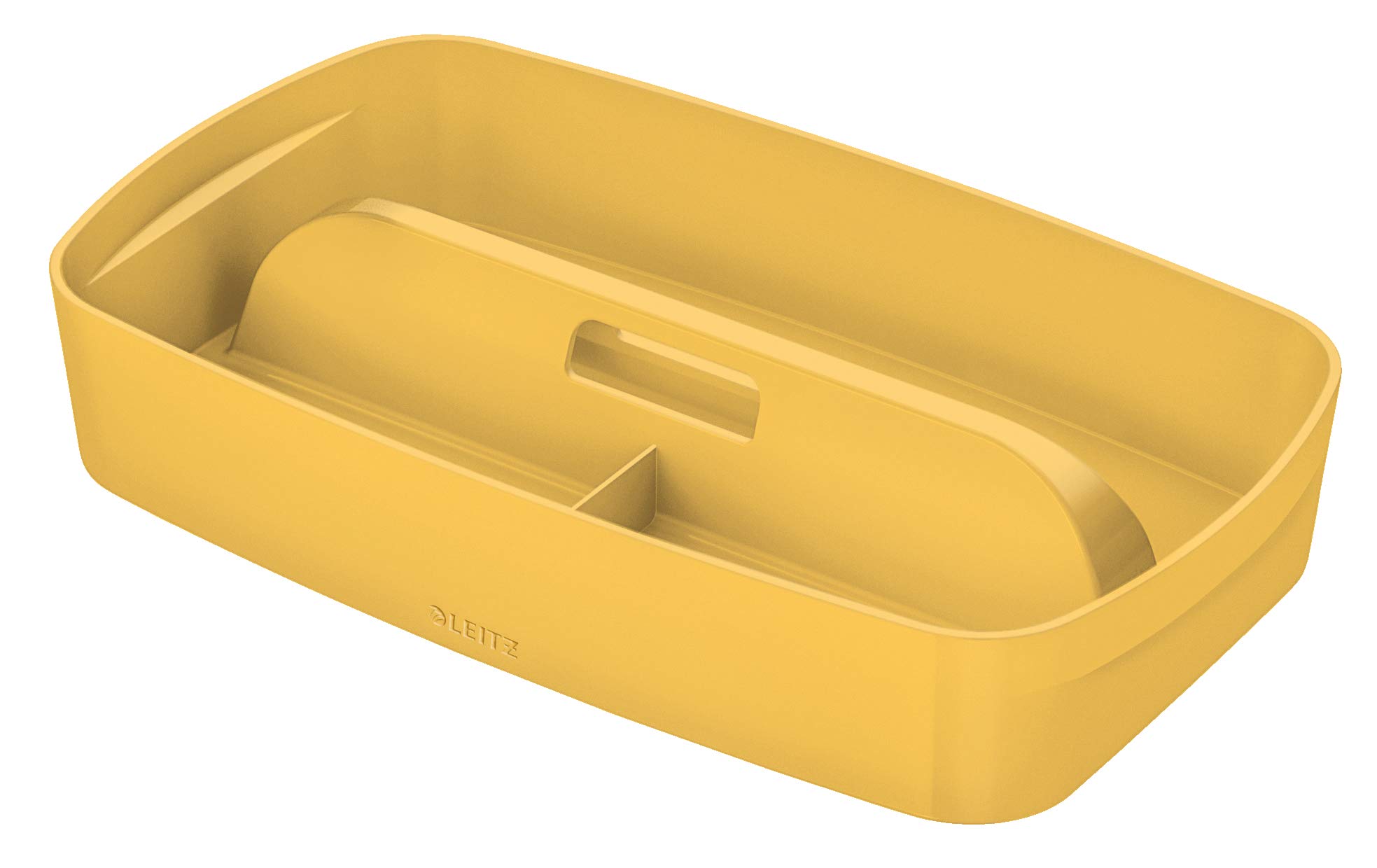 Leitz Cosy Storage Box, Warm Yellow, 307 x 56 x 181 mm