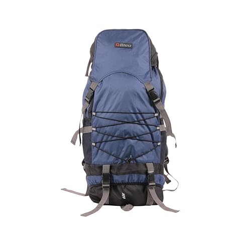 Bleu Navy Blue & Black Rucksack Backpack Bag (Extra Large, 23 inches)