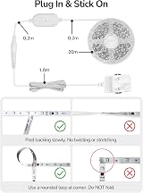 Lepro S1 AI Smart LED Strip Lights 20M RGB IC WiFi Bluetooth App Voice Control view 9