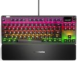 SteelSeries Apex 7 TKL Mechanical Keyboard OLED Display Red Switches American