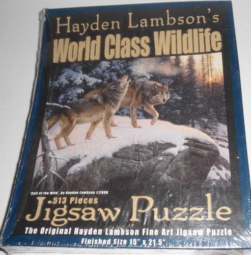 Reflective Art Call of The Wild Jigsaw Puzzle, 550-Piece