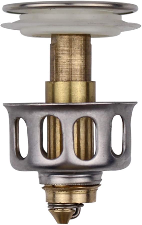 Universal wash basin bounce drain 