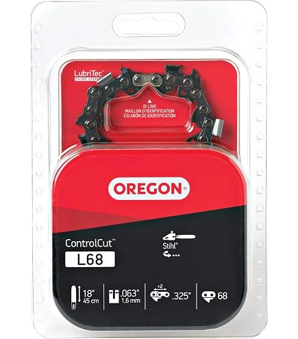 Amazon.com: Oregon L81 ControlCut Chainsaw Chain for 20-Inch Bar