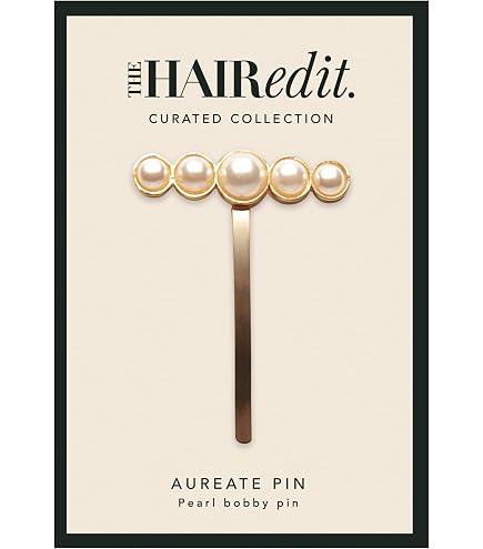 Amazon.com : The Hair Edit Moonstruck Pins - Soft Gold and  display picture 2
