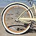 sixthreezero Women's 3-Speed 26-Inch Beach Cruiser Bicycle, Scholar Cream w/Brown Seat/Grips