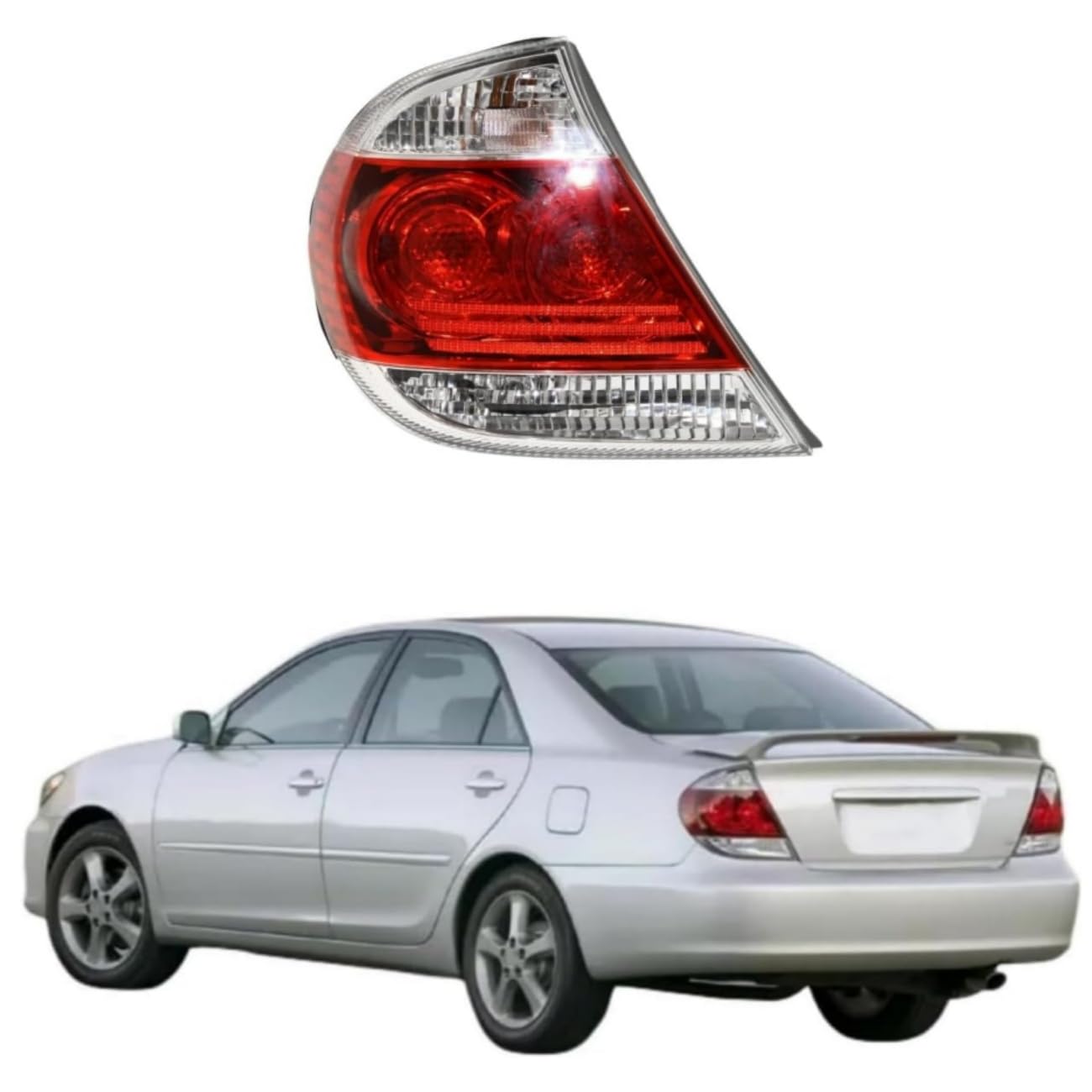 Photo 1 of Tail Lights Replacement for 2005 2006 Toyota Camry Rear Left Driver Side Tail Lamps TO2800155 8156006220