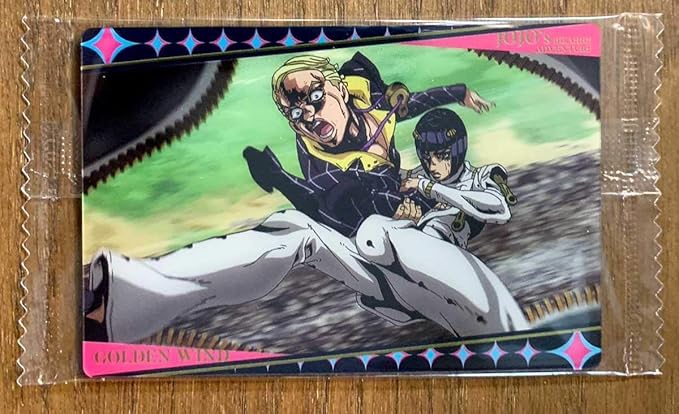 Amazon Co Jp ジョジョの奇妙な冒険 黄金の風 ウエハース No 18 ホビー 通販