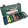 FastCap Pocket Wood Chisels Tool Kit with Foldable Nylon Handle for Carpentry and Woodworking - Precision Tool Steel, 56-58 Rockwell Hardness - 80559
