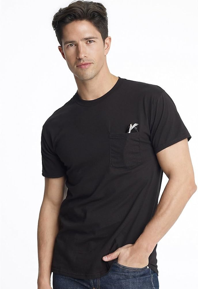 4-Pack Mens Hanes Assorted T-Shirt 