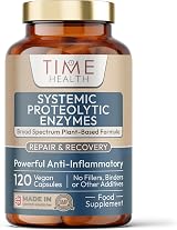 Time Health Systemic Proteolytic Enzymes Complex UK Made Ginger Minerals view 1