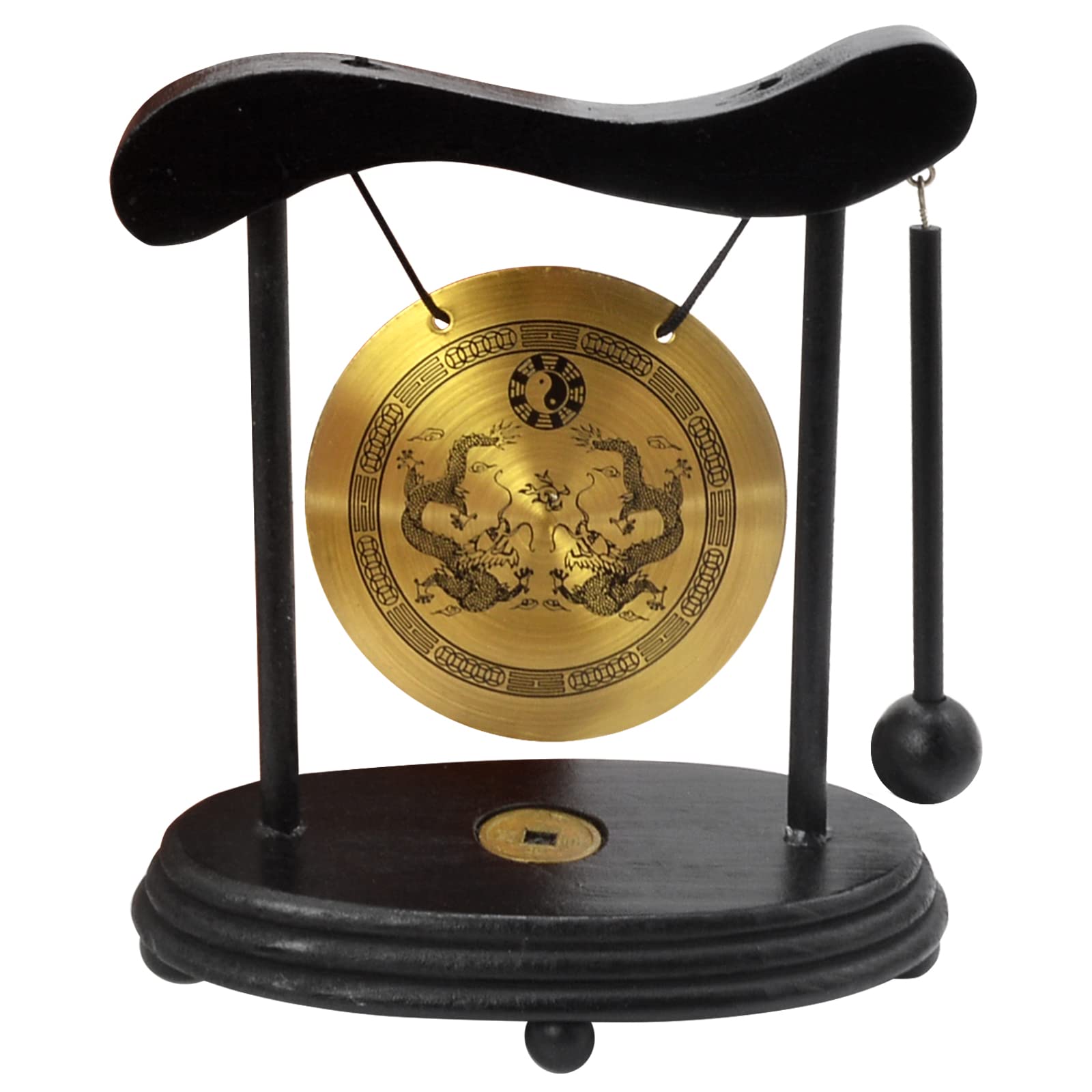Zen Art Brass Feng Shui Desktop Gong W Free Fengshuisale Red String Bracelet W1640