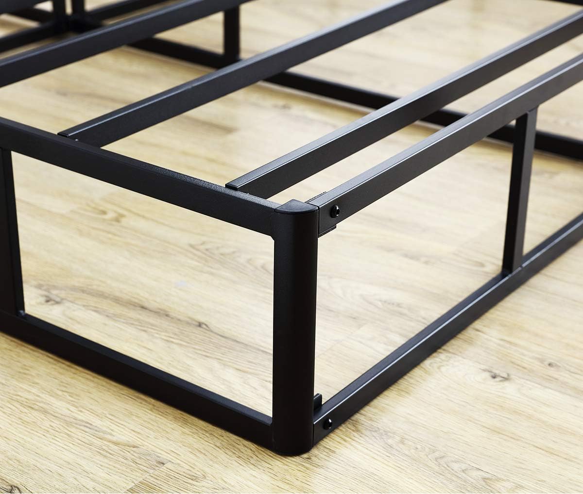 TATAGO 3000lbs Max Weight Capacity 9 Inch Heavy Duty Metal Box Spring Mattress Foundation, Extra-Strong Support & Non-Slip, No Noise, Easy Assembly (Queen): Furniture & Decor