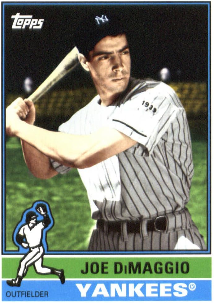 2015 Topps Archives Baseball Card 105 Joe DiMaggio NMMT