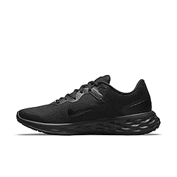 NIKE Men's Race Sneaker, Black Black Dk Smoke